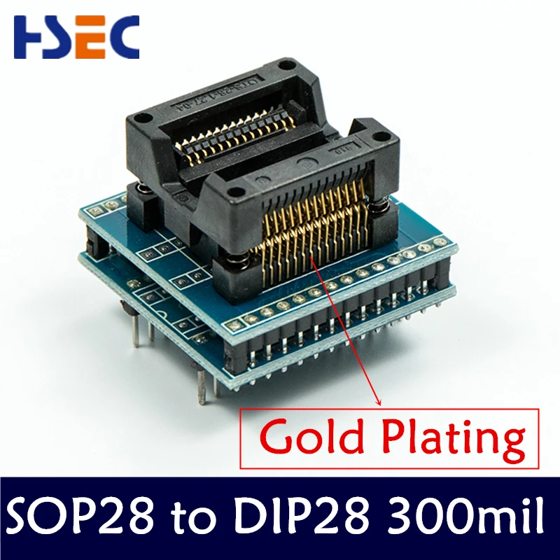 Адаптер TSSOP28 + SOP28 SOP20 SOP16 SOP8 PLCC44 PLCC32 PLCC28 20 для программера TL866CS/A/TL866II Plus/RT809H 10
