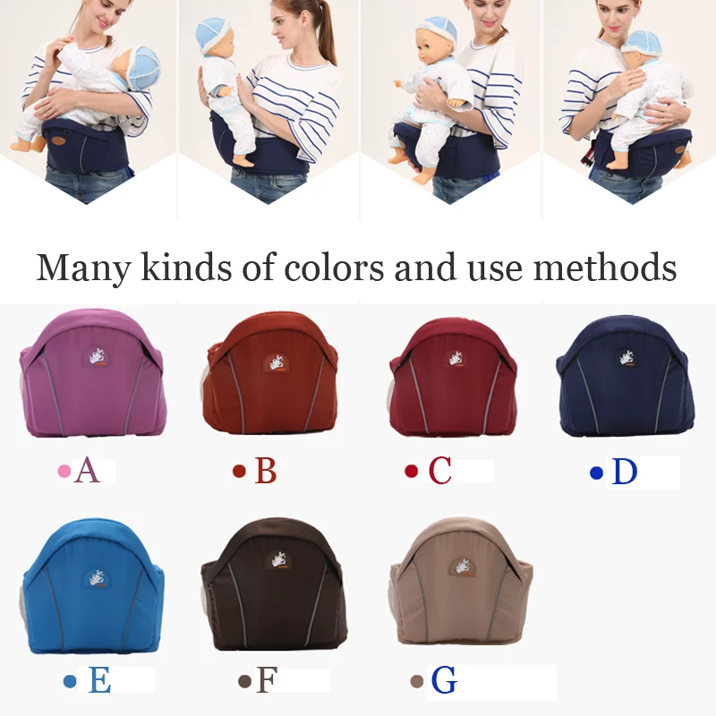 Baby Carrier For Newborn Waist Stool Breathable Multifunction Infant Hipseats Baby Sling Hold Waist Belt Backpack Kids Hip Seat (2)