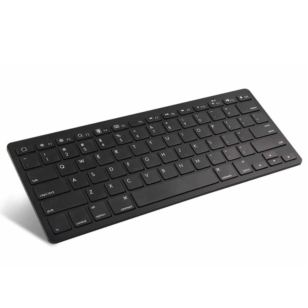 Ultra slim Wireless Keyboard Bluetooth 3.0 For Apple Series/ Book/Smart Phones/PC Computer Black/White