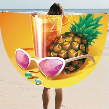 

2019 new ultra-fine digital printed beach towel st06-62