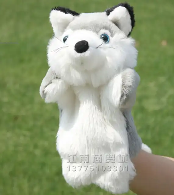 silver fox plush