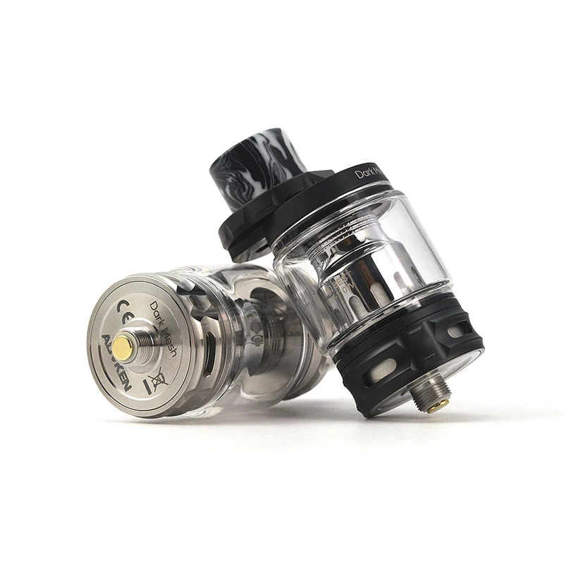 Original Advken Dark Mesh Tank Top slide filling Electronic Cigarette Atomizer 5ML6ML with Triple Mesh Coil Single Mesh Coil 01 (7)