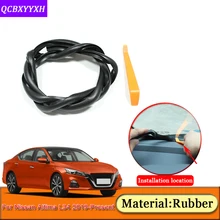 Автомобиль-Стайлинг для Nissan Altima L34-настоящее резиновые анти-звуконепроницаемые не пропускающие шума пыле приборной панели автомобиля Лобовое стекло щеточное