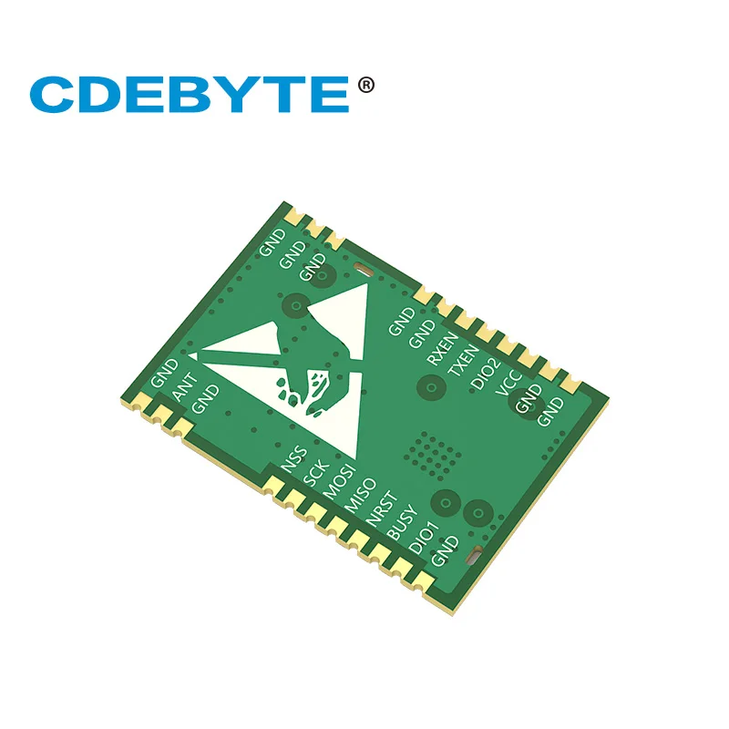 Передатчик и приемник SX1268 433 МГц антенна отверстия IPX с печатью 22dBm IoT SPI uhf RF