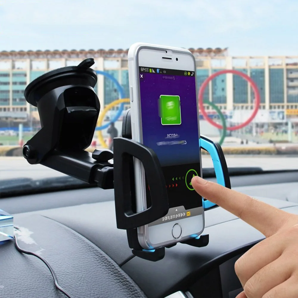 Taitian 1PC New 360 Rotation Universal Car Windshield Dashboard Cell