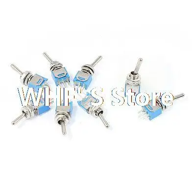 

8pcs SPDT 3 Terminals Mini Latching Toggle Switch AC 250V 1.5A