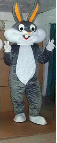 Sell Like Hot Cakes Professional Easter Bunny Mascot Costume Unisex Worsted3