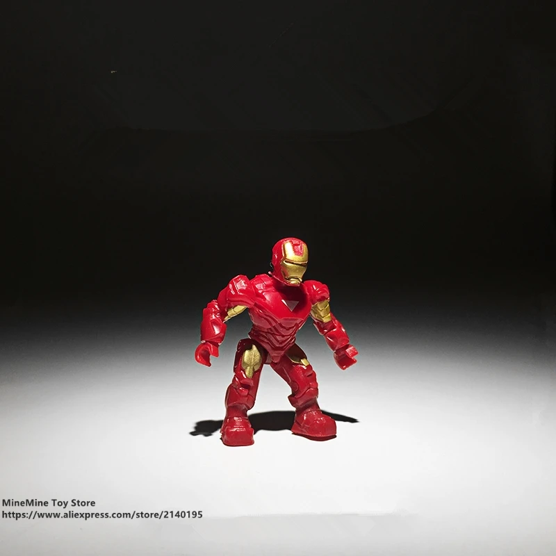 Lot of 5 Random Marvel Adventures Avengers Thor Ironman Spiderman Enemies Figure