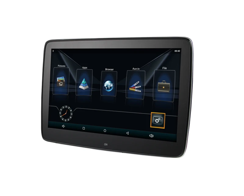 Caroad 10,1 дюймов Android 6,0 Автомобильный подголовник монитор IPS сенсорный экран 1080 P видео wifi/USB/SD/Bluetooth/динамик/fm-передатчик/игра