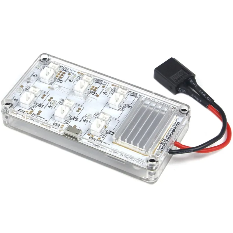 

Kingkong/LDARC TINY 6/6x 7 1s Battery Charging Board For Eachine E010 E010C Lipo Battery RC Models Spare Part Multicopter Models