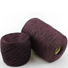 Импорт 250 г Высококачественная Уникальная пряжа из натурального льна для вязания своими руками вязаные нитки для вязания шитья плетения Органическая пряжа, X3071