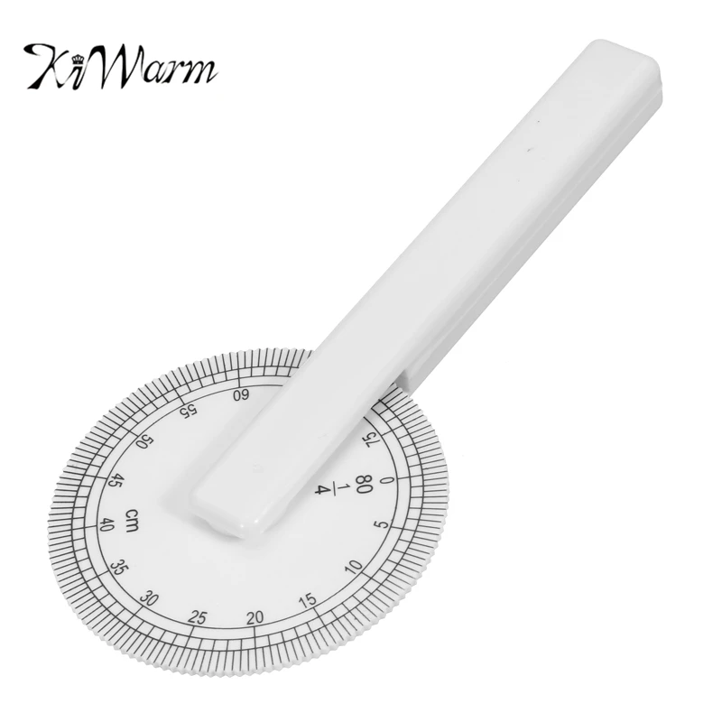 

KiWarm 20cm Quilting Patchwork Circle Measuring Drawing Template Curve Roller Ruler Tailor Sewing Accessories Tools