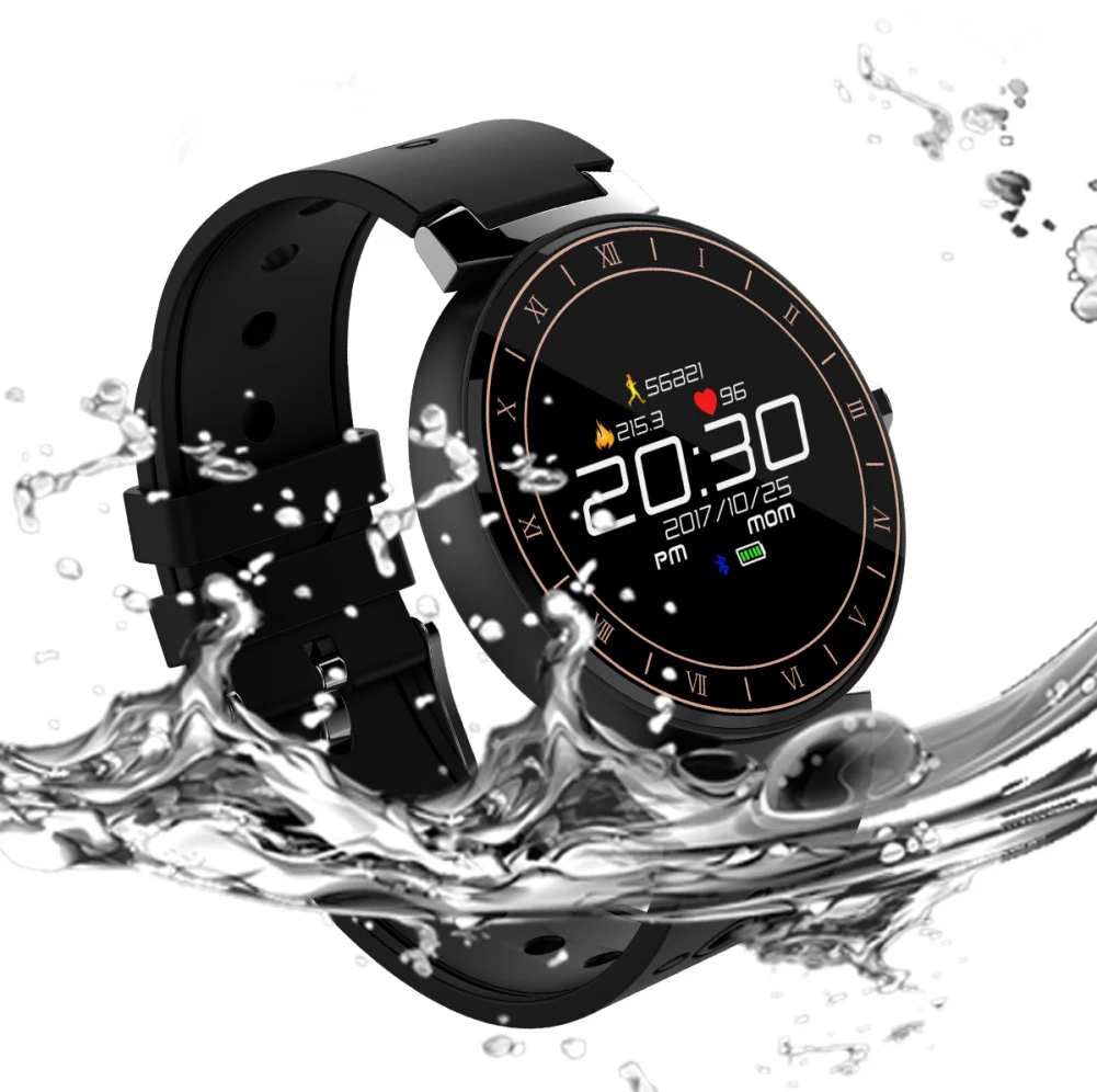 

Smart Fitness Bracelet Wristband Heart Rate Monitor IP68 Sport Tracker Blood Pressure Smart Watch for Android IOS Pk Mi band 2 3