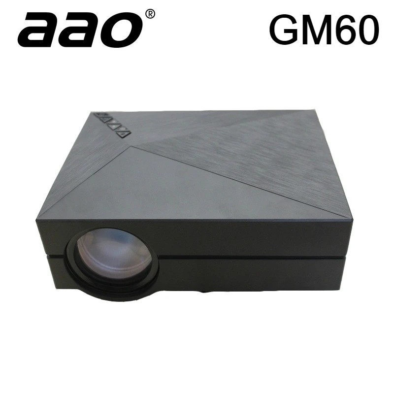Оригинальный светодиодный проектор AAO GM60 для видеоигр ТВ 1080P 1920x1080 Корейский