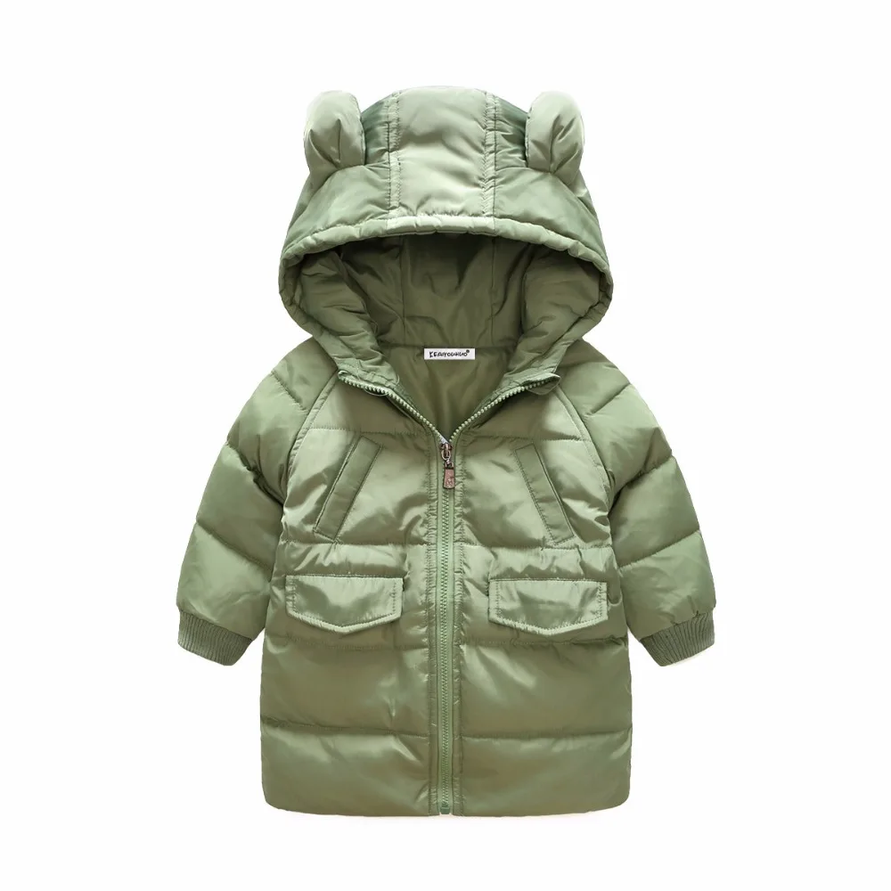 Baby Boys Jacket 2018 Autumn Winter Jackets For Boys Coat Kids Warm Hooded Outerwear Coats For Girls Jacket Children Clothes