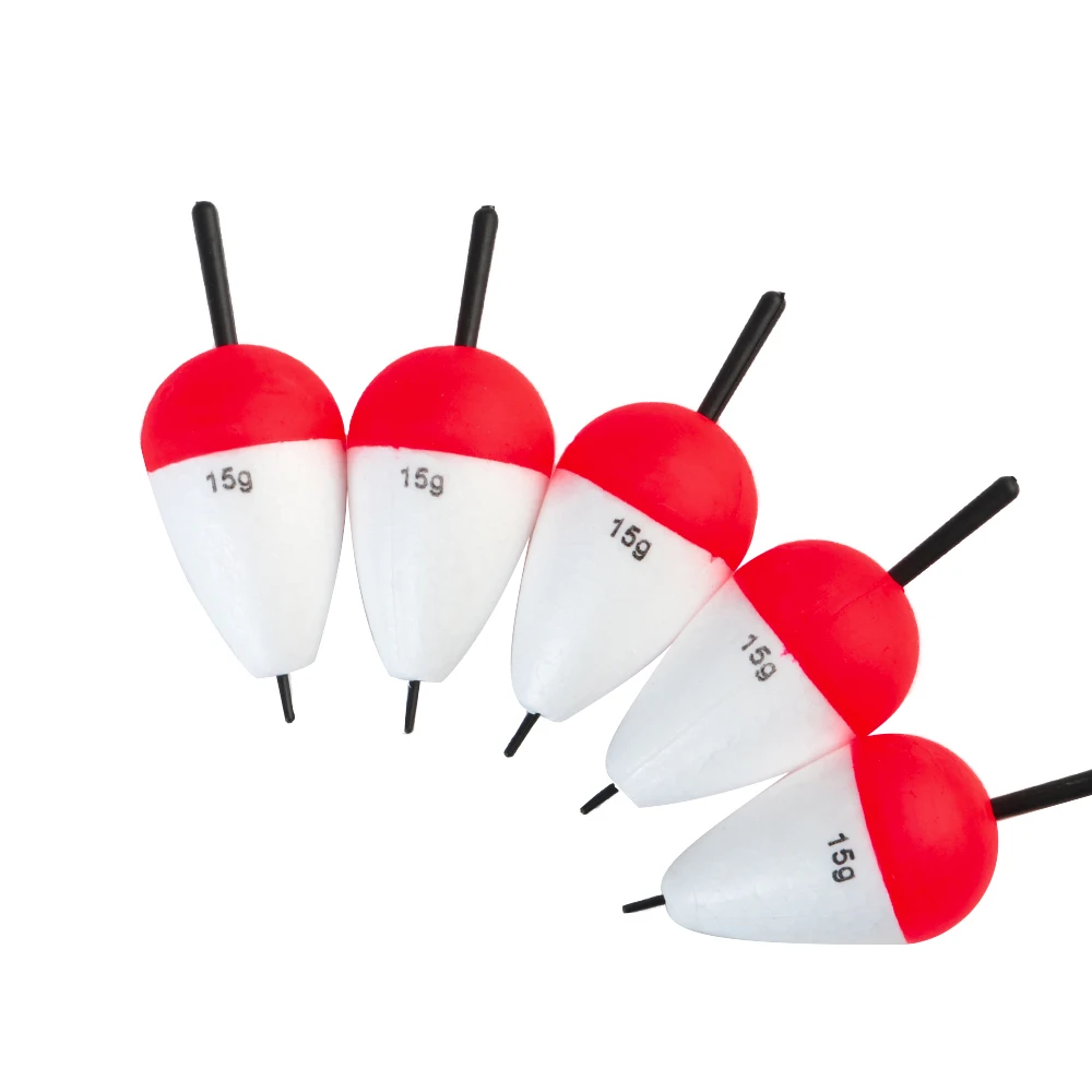 Description Picture 5 of itemFISH KING Fishing Float Tube 10pcs/lot 15g Foam Float Boias De Esca Flotador Bobber Fishing Light Stick For Fishing Tackle