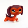 LPS CAT pet shop toys DACHSHUND Savannah Savvy #675 brown sausage dog rare animal toys for kid free shipping ► Photo 2/2