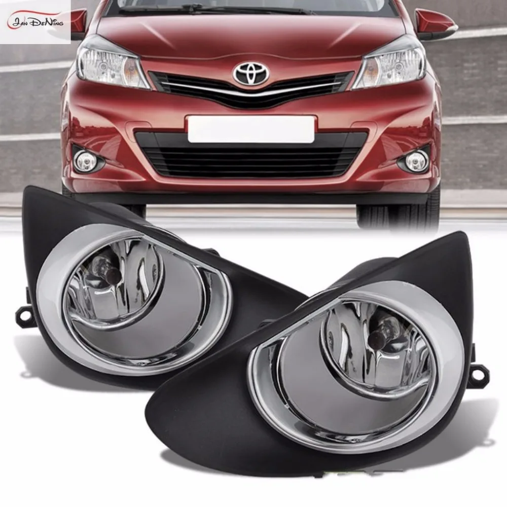 JanDeNing Автомобильные противотуманные фары для TOYOTA YARIS L/LE HATCHBACK 2012/ Vitz 2013 передняя