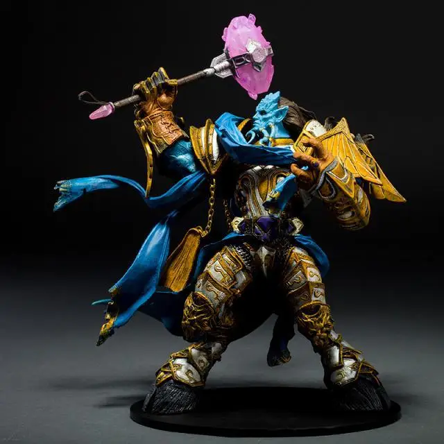 

Wow DC Unlimited Series 2 Deluxe Action Figure 10 inch Draenei Paladin [Vindicator Maraad] WOW PVC Toy Figure
