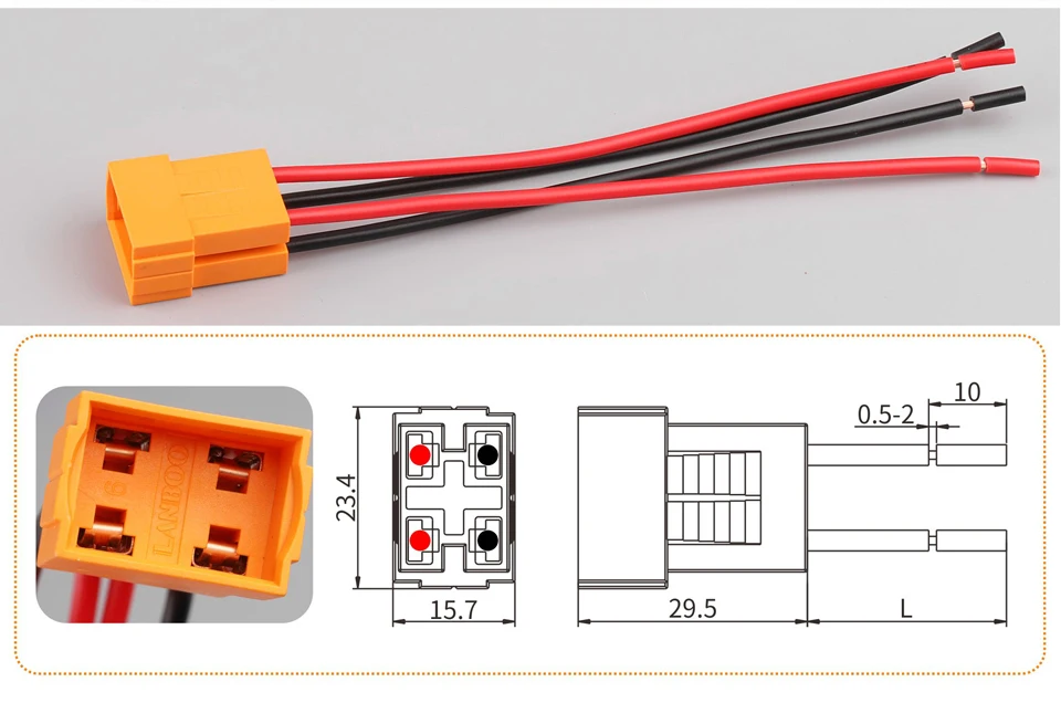 LANBOO 25 мм 15A высокая сила тока Водонепроницаемая фиксация мгновенный DIY анодного окисления черный кнопочный переключатель с люминесцентным светодиодный