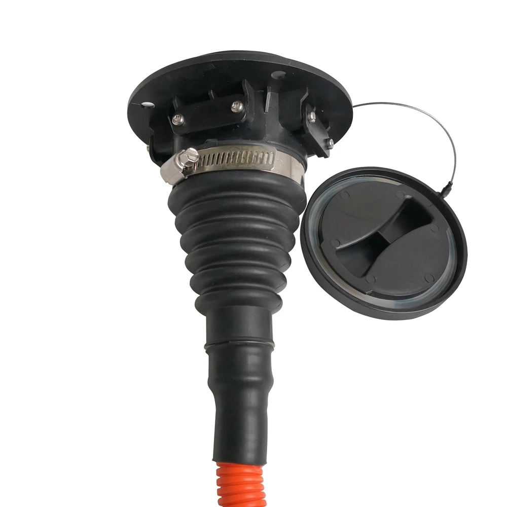  EVSE 16A 32A Electric Car Vehicl EV Type 2 Inlet Socket With Cable Cords 1.64Ft European Standard I