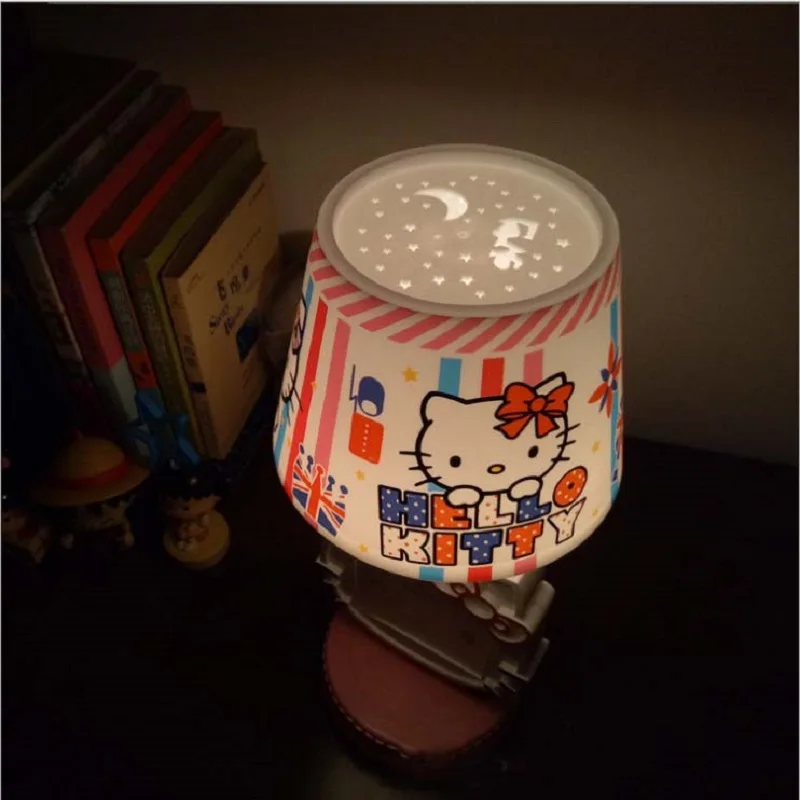  Pink/Red LED Table Lamps Hello Kitty Night Lights Picture frame Reading Lamps for Children Bedroom  - 32866412659