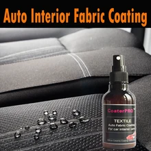 CoaterPro текстильное покрытие тканевое покрытие авто крыша внутренняя часть сиденья автомобиля водоотталкивающая гидрофобная защита сиденья