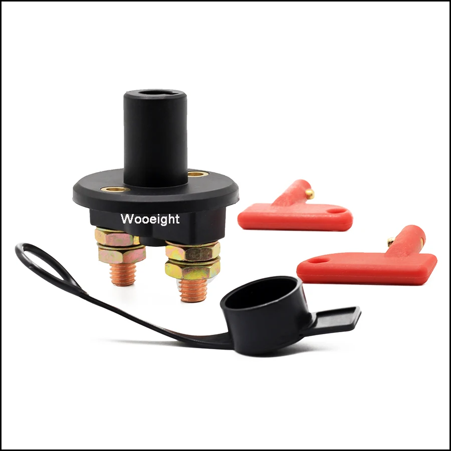 Car Battery Cut Off Switch Disconnect Switch Power Isolator YR-002A 200A 1224V For Auto Car Truck Marine Boat  (4)