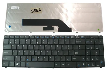 

SSEA New US keyboard For Asus K50 K50A K50C K50I K50AB K50IJ P50 P50IJ K60IC K60IJ K60IL K60IN K62F K62 K62JR K70 K70IJ K51