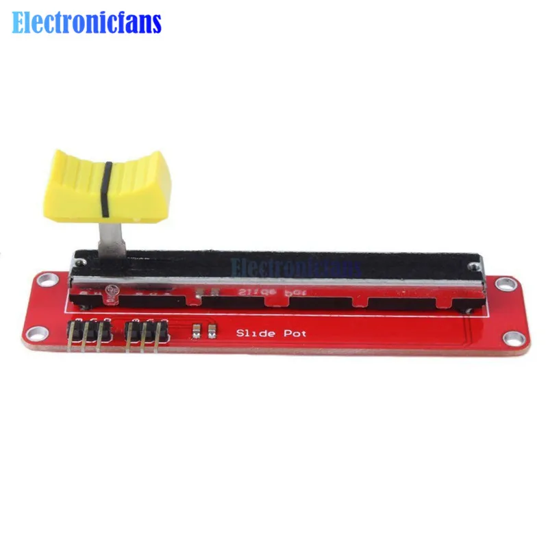 Slide Potentiometer 10K Linear Module Dual Output for Arduino AVR Electronic Block linear potentiometer