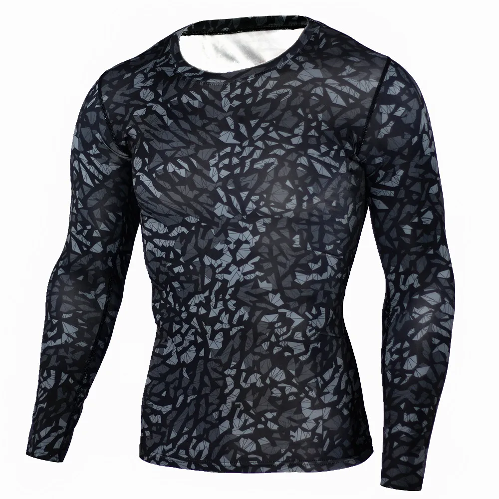 Мужские костюмы rashguard MMA компрессионная одежда Мужская s спортивный костюм набор фитнес Леггинсы мужские футболки Термобелье Базовый Слой