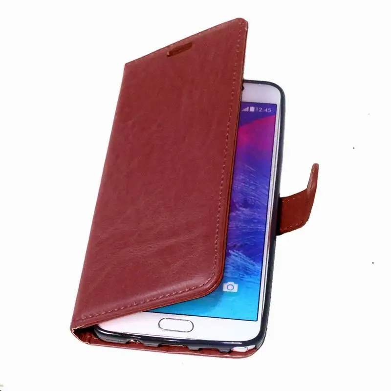 Деловой Роскошный чехол для Samsung Galaxy Note 9 8 5 4 3 Not4 SM n910f кожаный книжка S3 S4 S5 Mini