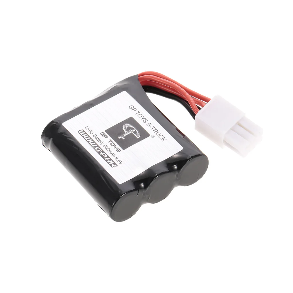 9.6V 800mAh Lipo Battery for GPTOYS Foxx S911 112 RC Car Monstruo Truck Off-Road RC Car Rock Crawler (3)