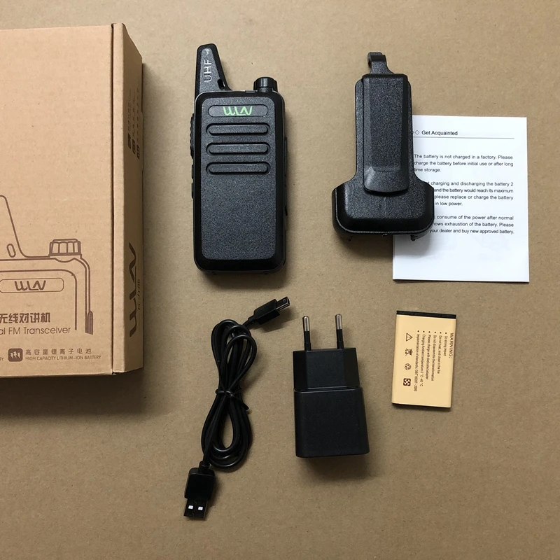WLN KD C1 UHF 400 470mhz walkie talkie Antenna body integrated ham CB ...