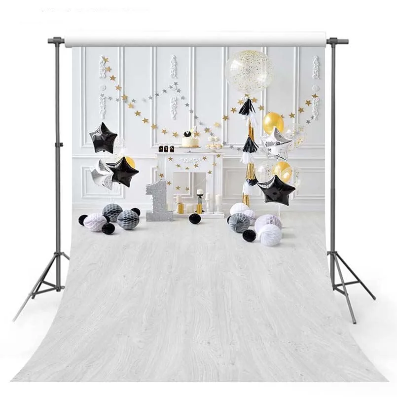 Custom birthday party scene photo background for model portrait photography studio backdrop | Электроника