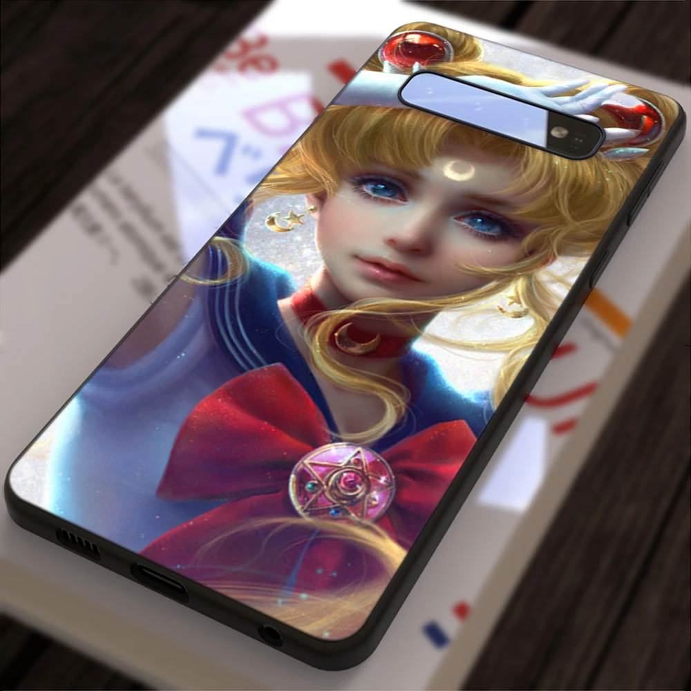Чехол для Samsung Galaxy S10 Plus чехол Сейлор Мун Чехлы S7 edge S8 S9 S20 S10e чехол|Бамперы| |