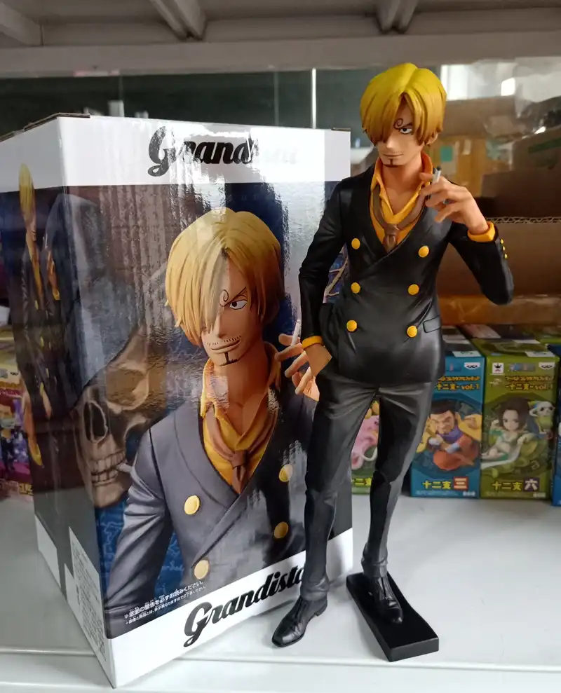 Wstxbd バンプレストオリジナルワンピース Op Grandista Ros サンジルフィ Pvc アクションフィギュアおもちゃ Figurals モデル人形 Brinquedos Aliexpress