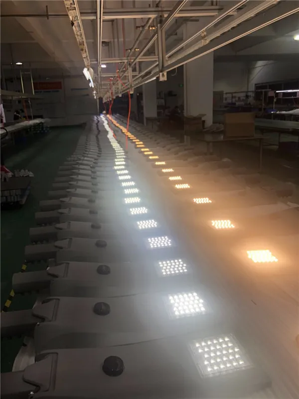 30W Black solar street light 4