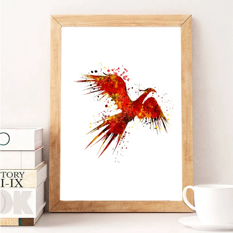 Gryffindor Canvas Painting Home Decor