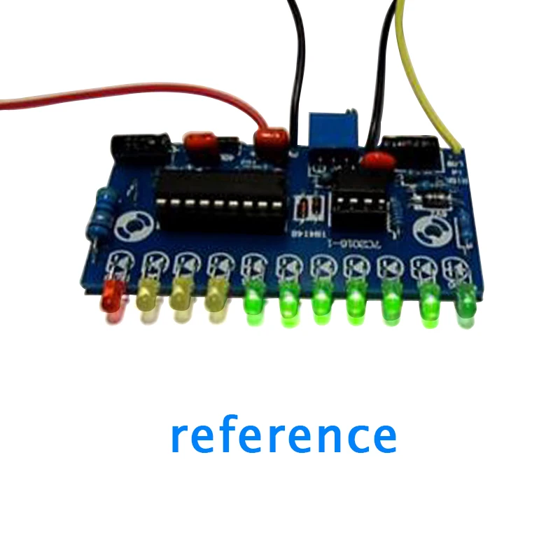 Aiyima LM3915 10 Светодиодный индикатор уровня звука VU Meter предусилитель усилитель мощности Diy наборы