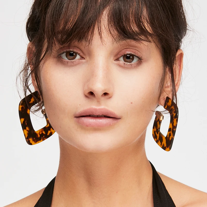 Vintage-Mode-Femmes-Acrylique-G-om-trique-Grandes-Boucles-D-oreille-La-Mode-Imprim-L-opard