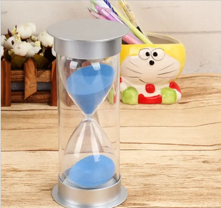 Multicolor Unbreakable Hourglass Timer Set for Home Decor and Gifting