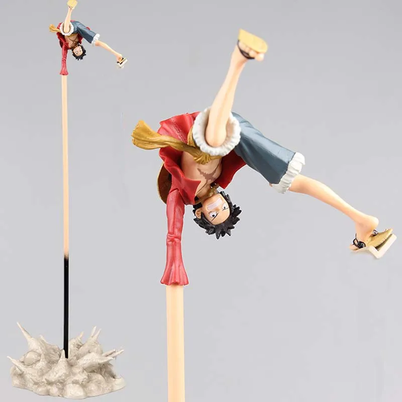Цельная фигурка из ПВХ Luffy Коллекционная модель игрушек 8 см размер аниме игрушки