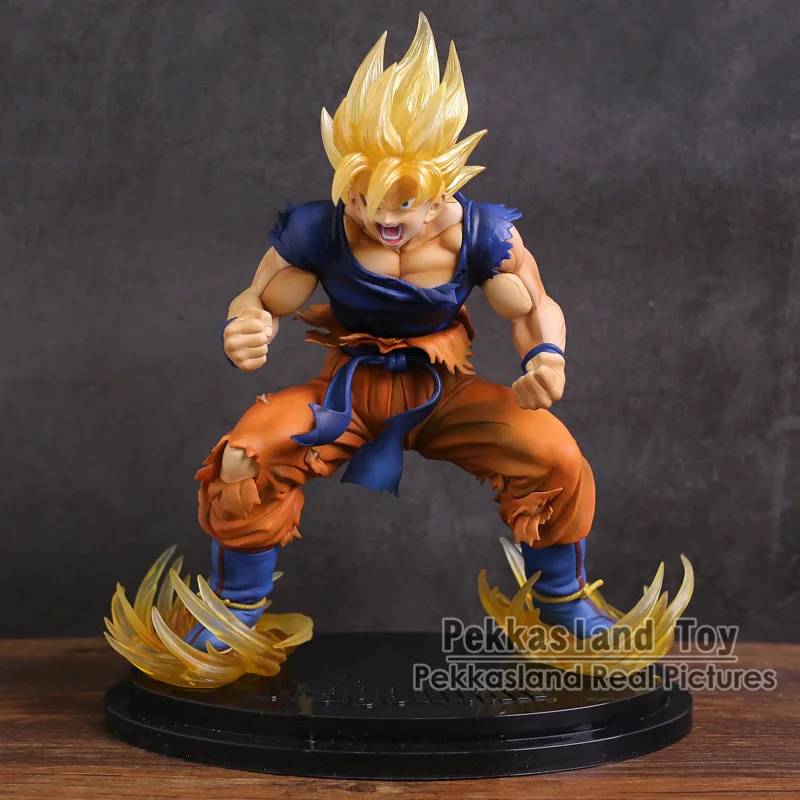

Dragon Ball Kai Super Saiyan Son Goku Statue PVC Figure Collectible Model Toy