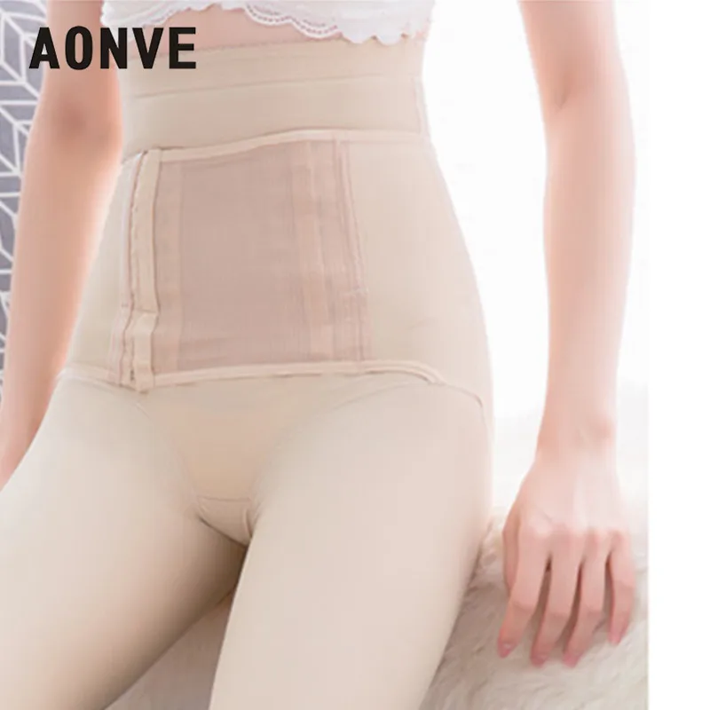 Aonve Высокая талия шейпер для ног бесшовный животик ремень нижнее белье для похудения брюки для женщин пояс для моделирования тела Корректирующее белье размера плюс Корректирующее белье