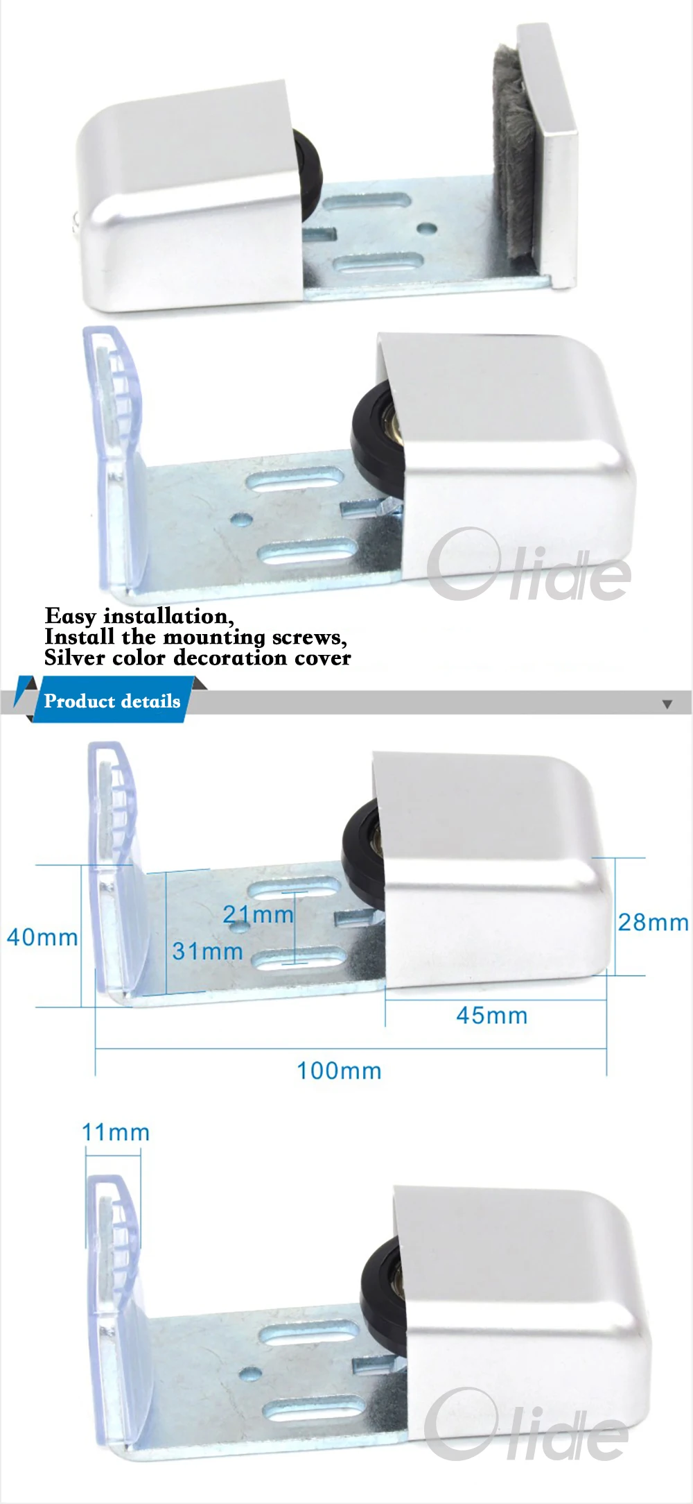 Aluminium Alloy Door End Stopper  (4)