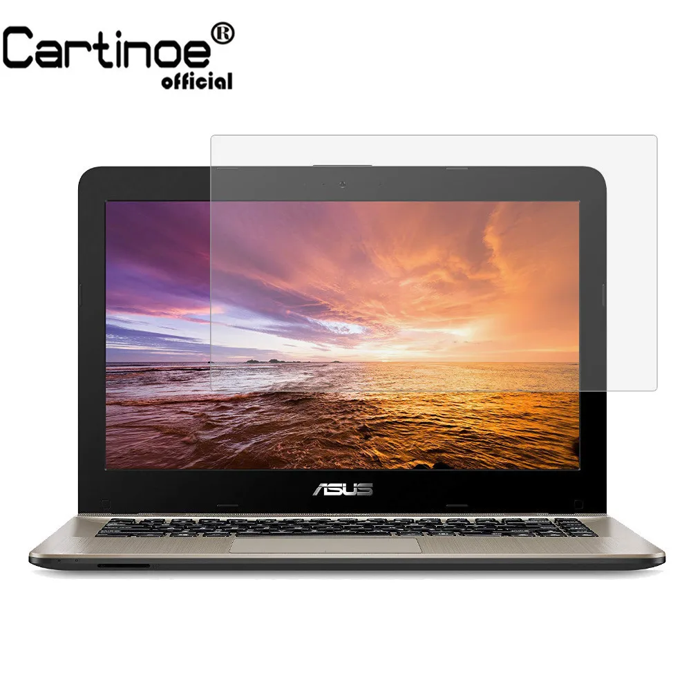 Cartinoe 14 дюймов Защитная плёнка для экрана ноутбука для Asus Vivobook F441/E403na ноутбук Универсальный Hd кристально чистый Lcd Защитная пленка 2 шт