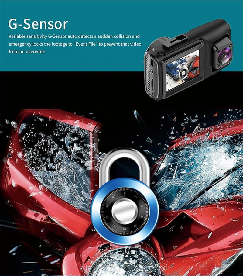 Автомобильная камера ELEBEST, WiFi, gps, 1080 P, спереди/внутри, двойной объектив, Автомобильный видеорегистратор sony, сенсор IMX307, WDR, 4 K, видеорегистратор, ночное видение