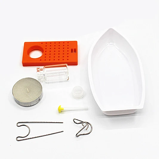 classic heat Steam Candle Powered Speed Boat Toy handmade steamships toys science experimental equipment diy material kids gift