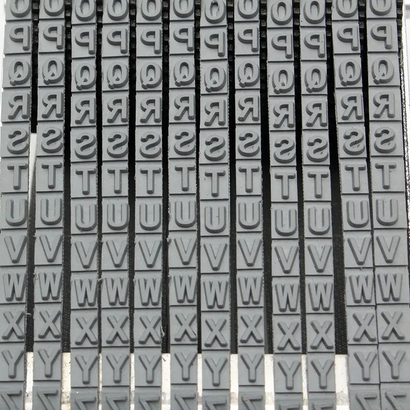 KiWarm Многофункциональный 12 цифр Алфавит прокатки резиновый штамп английская буква номер тиснение DIY ролик для скрапбукинга канцелярские принадлежности